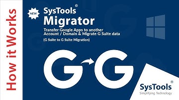 Migratie van G Suite naar G Suite | SysTools Migrator Laatste versie | 2020