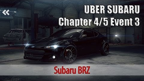 NEED FOR SPEED - No Limits iOS / Android [ UBER SUBARU ] Chapter 4/5 Event 3