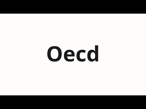 How to pronounce Oecd