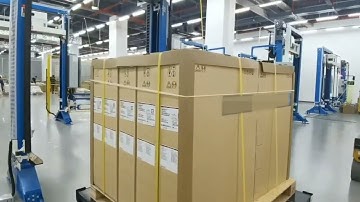 Fully Automatic Pallet Strapping Machine &Rotary Wrapping Machine