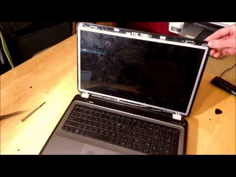 Laptop screen replacement / How to replace laptop screen [HP Pavilion g7]