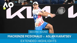 Mackenzie McDonald v Aslan Karatsev Extended Highlights (2R) | Australian Open 2022