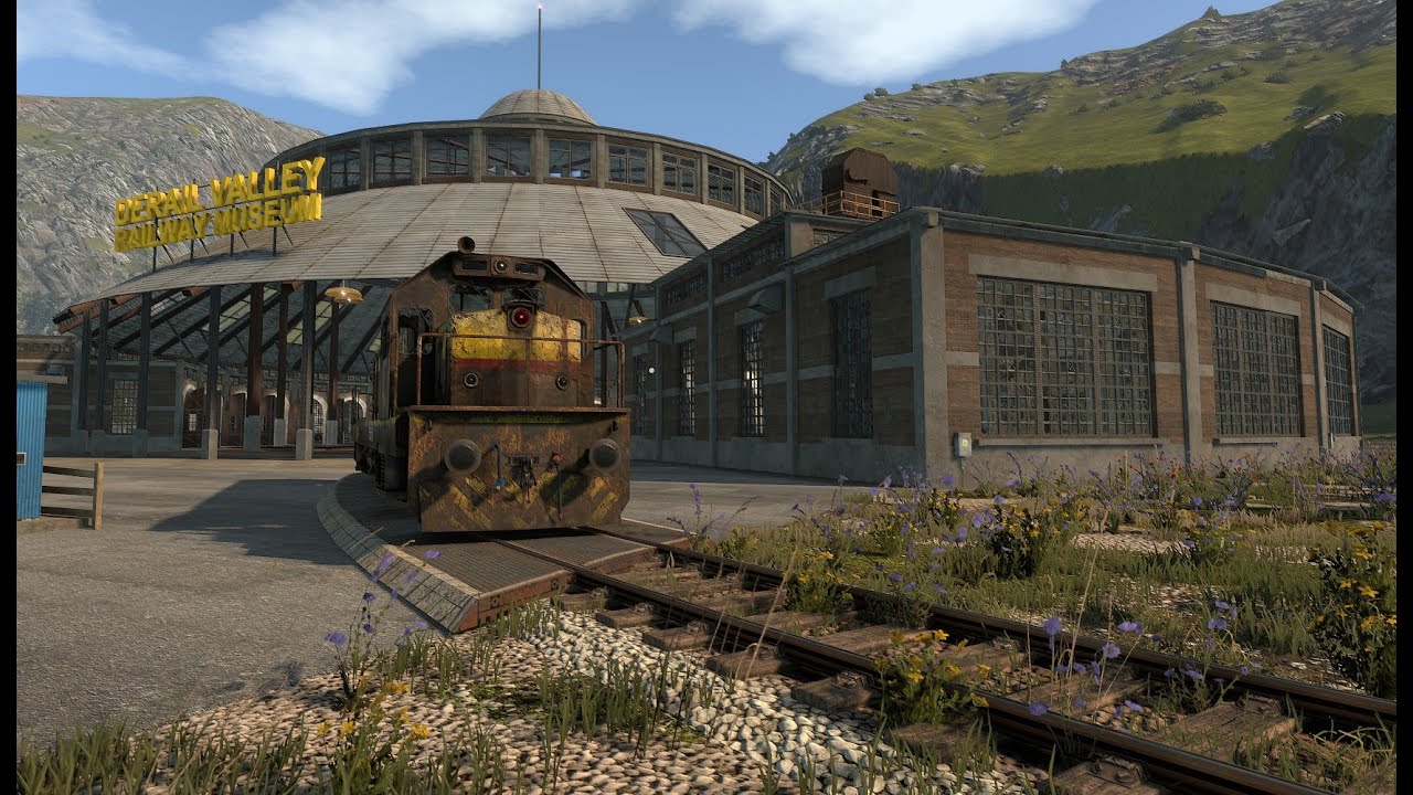 restoring the DE6 locomotive in derail valley