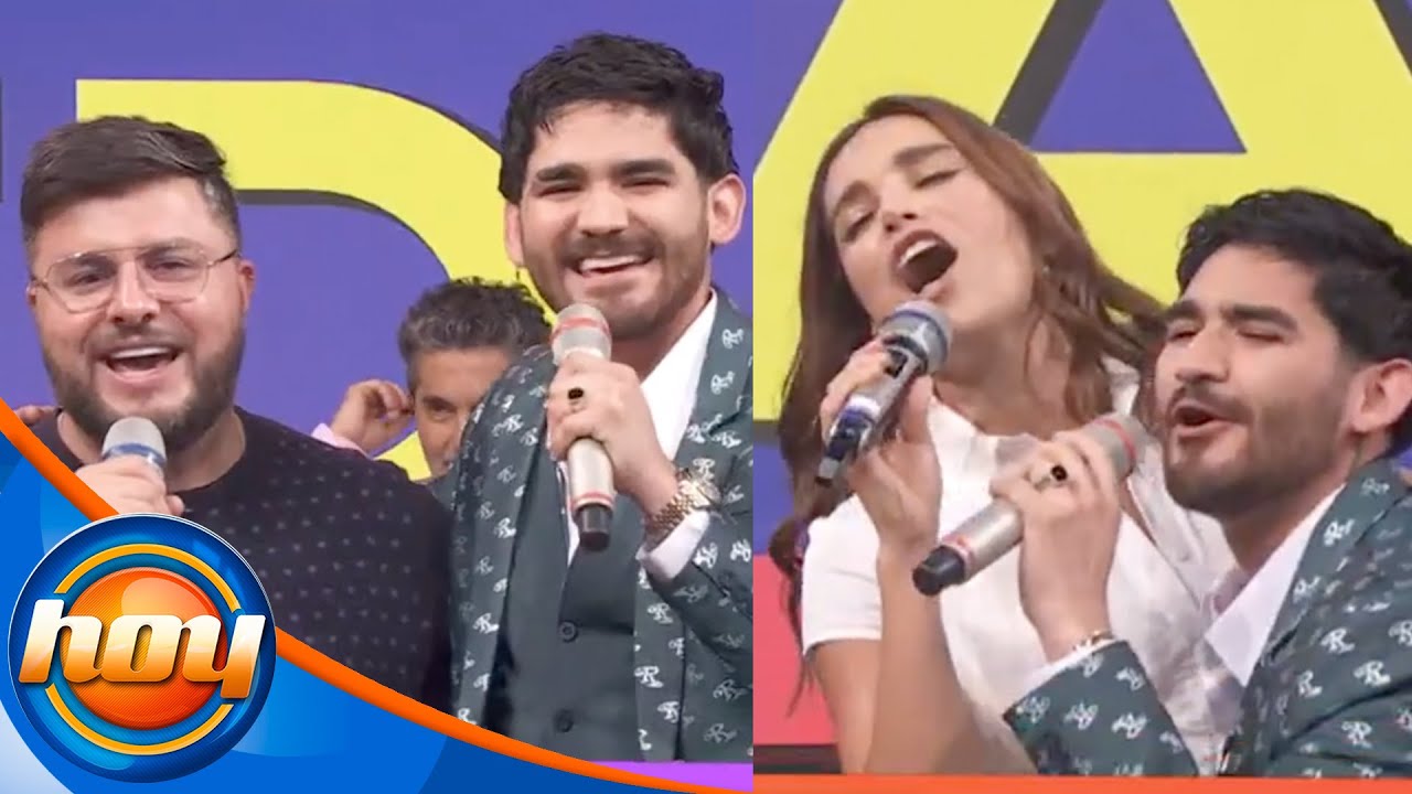 Banda El Recodo hace duetos con los conductores en 'Canta la palabra' | Programa hoy