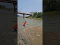 casnet fishing in the river #viralvideo #shortvideo