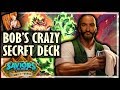 I TOOK BOB’S SECRET CRAZY DECK! - Tombs of Terror Hearthstone