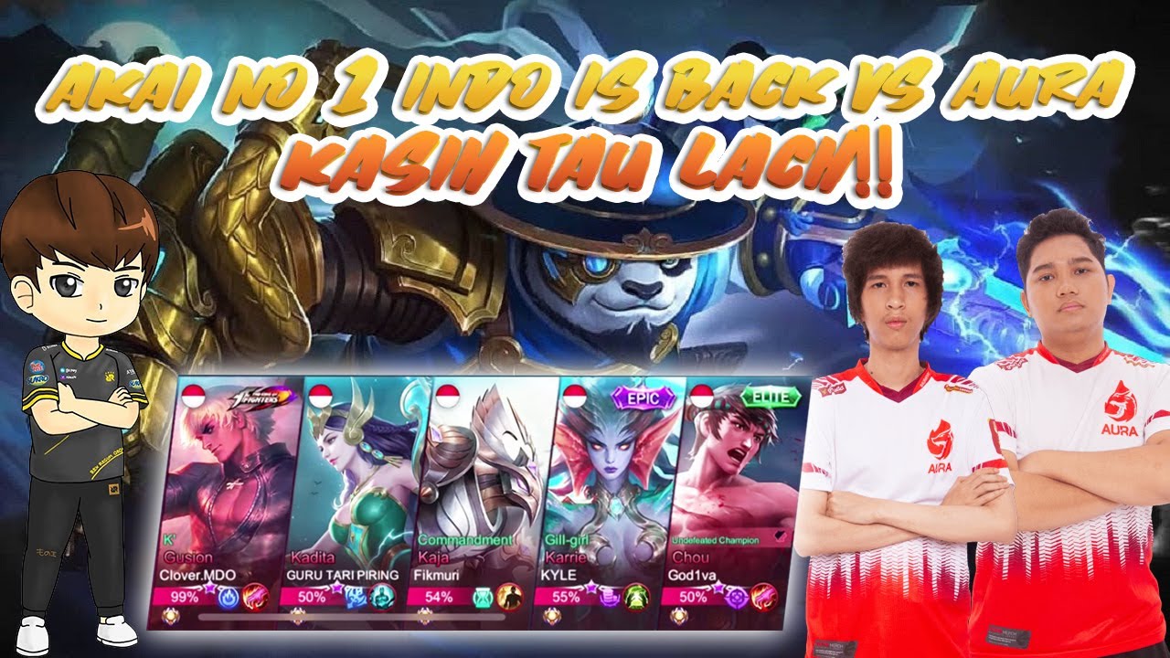 VYN : EDISI KANGEN SUPREME AKAI VS AURA . ft.Team RRQ VYN : EDISI KANGEN SUPREME AKAI VS AURA . ft.Team RRQ