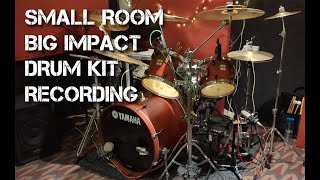 Getting the most from small room drum kit recordings for heavy music.