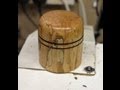 Wood Turning - A Spalted Beech Lidded Box