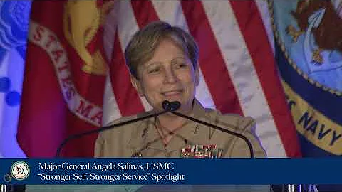 Major General Angela Salinas, USMC - "Stronger Sel...