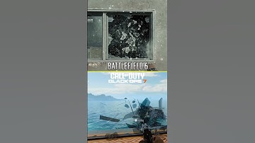 Black Ops 7 VS Battlefield 6 - Glass Physics Comparison