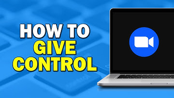 How To Give Control on Zoom (Quick Tutorial)