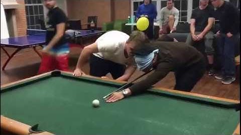 Mahmoud and Johannes - Blindfolded Obstacle Course - Parker Hall