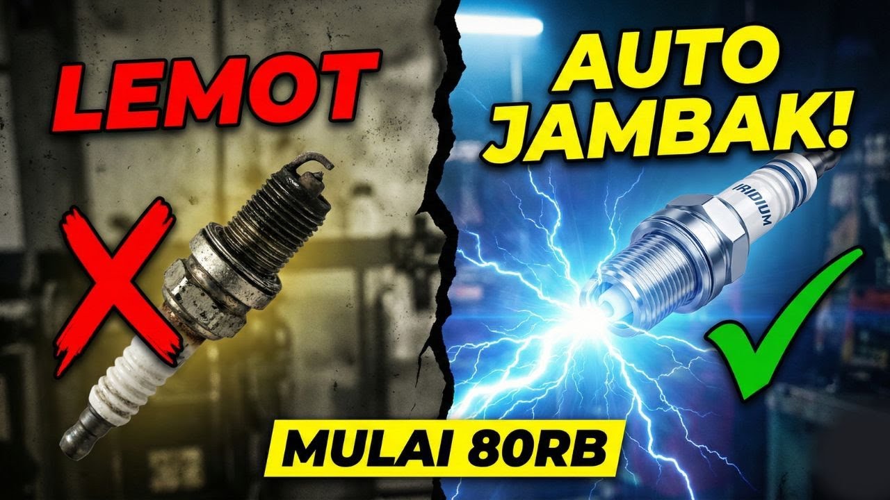 Cuma Ganti Busi, Rasa Motor Baru? Ini 5 Pilihan Busi Iridium Murah Berkualitas!