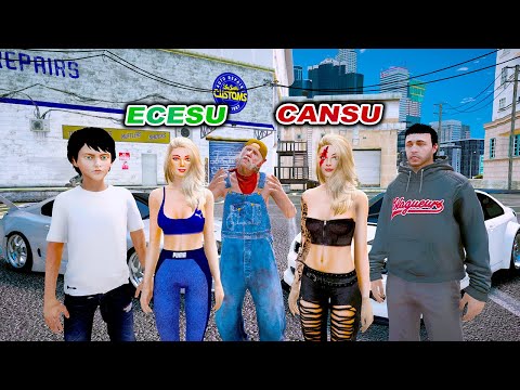 MURAT'IN HAYATI CANSU VE ATEŞ'İN HAYATI ECESU TANIŞIYOR! - GTA 5