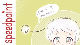 [SPEEDPAINT] OPEN Adoptables 'PELUSITAS' (Original Closed Specie)