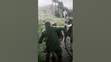 🐴 NPCs Get Angry If You Hurt Horse in RDR2! 😡🔥