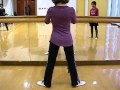 股関節、膝に負担をかけないプリエ