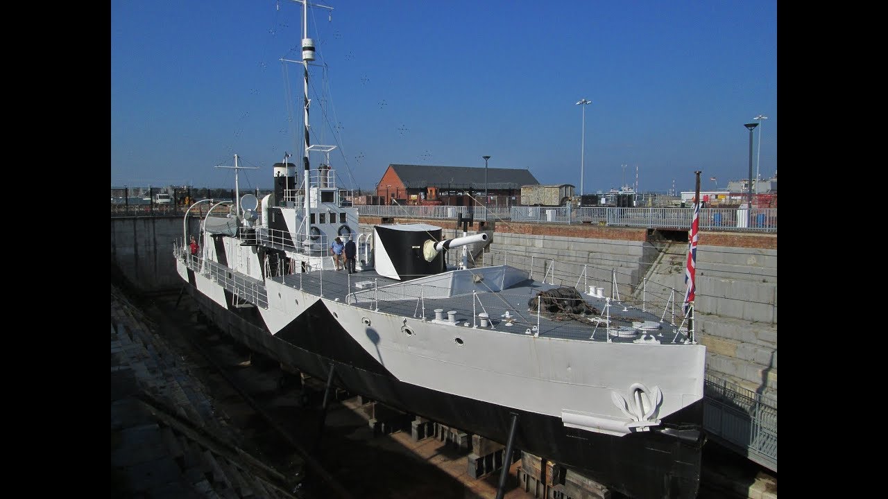Visit to HMS "M-33" in Portsmouth Historic Dockyard - 10/10/2018