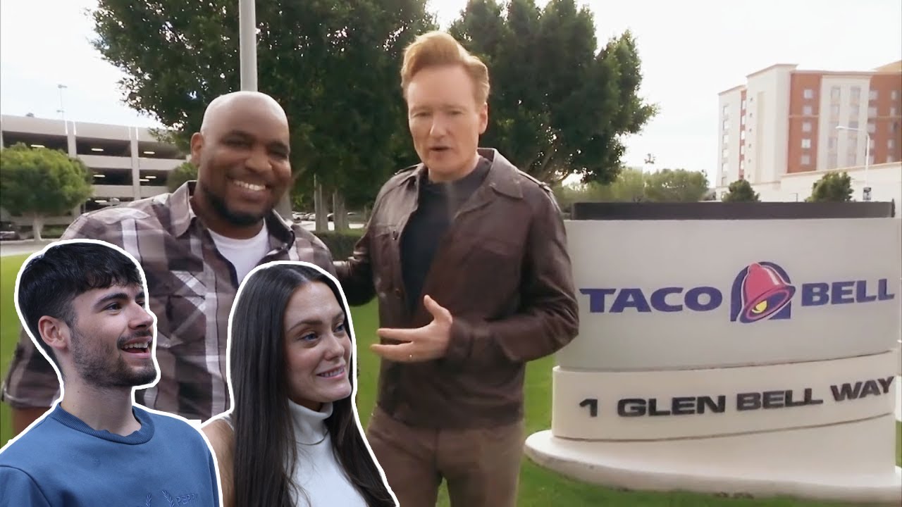 РЕАКЦИЯ БРИТАНСКОЙ СЕМЬИ | Конан посещает Taco Bell