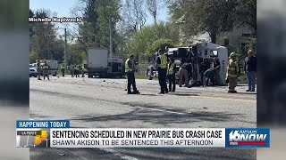 Bus crash sentencing expected, new motion filed in Delphi murders case, and morning showers