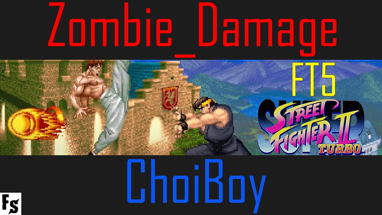 Super Street Fighter 2 Turbo - Zombie_Damage [Fei Long] vs ChoiBoy [Ryu] (Fightcade FT5)