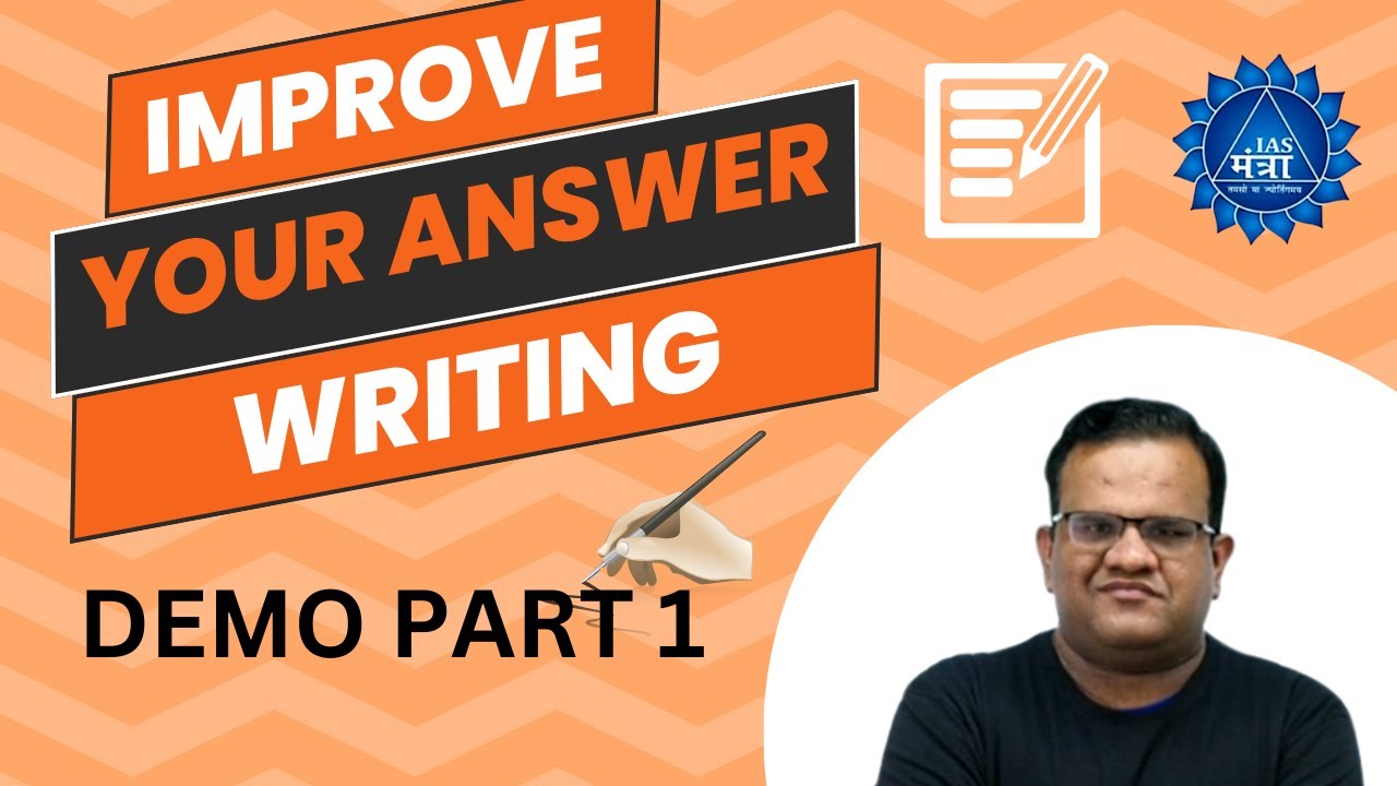 IMRORVE YOUR ANSWER WRITING | IWS | DEMO PART 1 | ASHIRWAD SIR