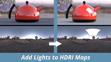 How to Add Lights to HDRI Maps
