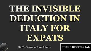 How Expats Lose Money in Italy: The Pension Trap