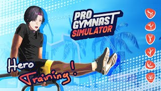 【PRO GYMNAST SIMULATOR】HERO TRAINING!【NIJISANJI EN | Vezalius Bandage】