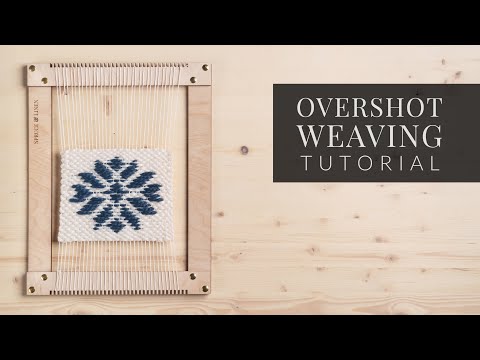 Overshot Weaving Tutorial + PDF Pattern