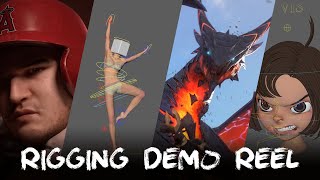 Rigging demo reel | 2023 | 리깅 포트폴리오