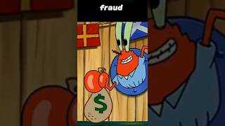 crimes Mr Krabs has committed #spongebob #crime #mrkrabs #trendingshorts