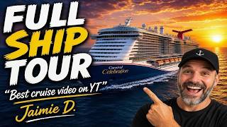 Carnival Celebration Full Ship Tour 2026 | Deck-by-Deck Walkthrough