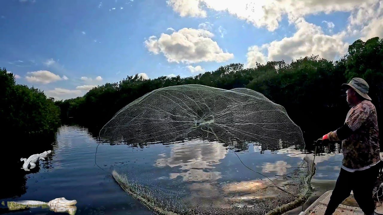 Nuevo lugar de pesca en los pantanos de la Florida con Don Ramon