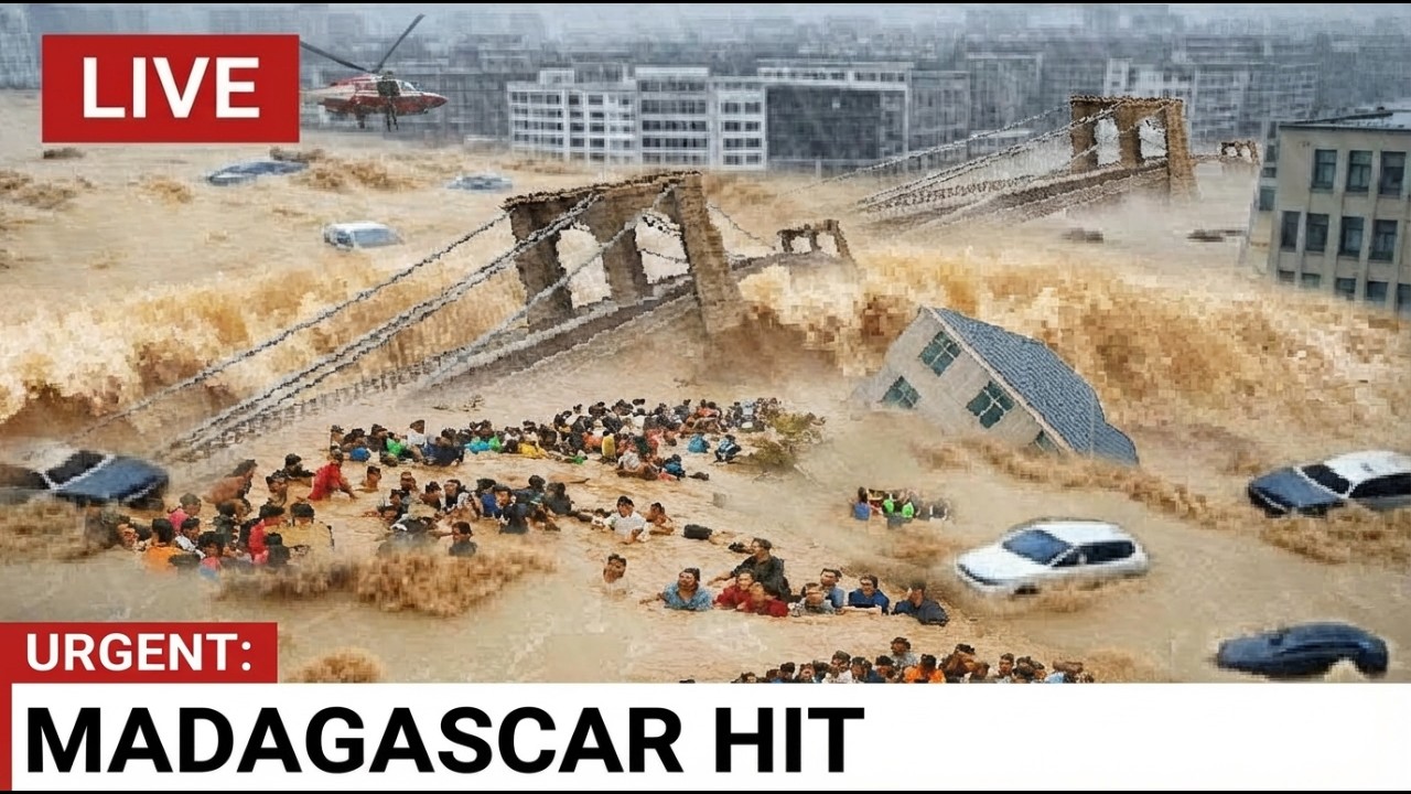 BREAKING: Madagascar's Largest City 75% DESTROYED — 18,000 Homes GONE By Cyclone