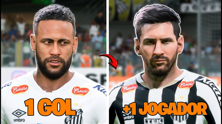 A cada GOL que o NEYMAR marca, SANTOS melhora +1 JOGADOR!