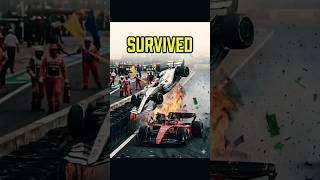 Why Formula 1 Drivers Survive Horrific Crashes #formula1 #youtubeshorts #documentary #cardocumentary