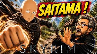 J’ai transformé Skyrim en ONE PUNCH MAN 😱