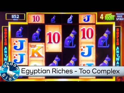 Egyptian Riches Super Anyways Slot Machine