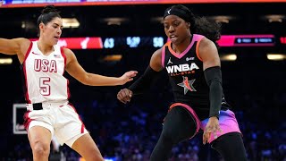 🚨WNBA All-Star Game MVP Arike Ogunbowale Celebrates with Teammates and Mom‼