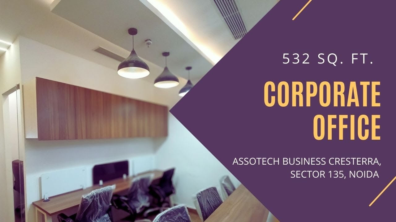 Assotech Business Cresterra, 532 Sq. Ft. Fully Furnished Office Space, Sector 135, Noida