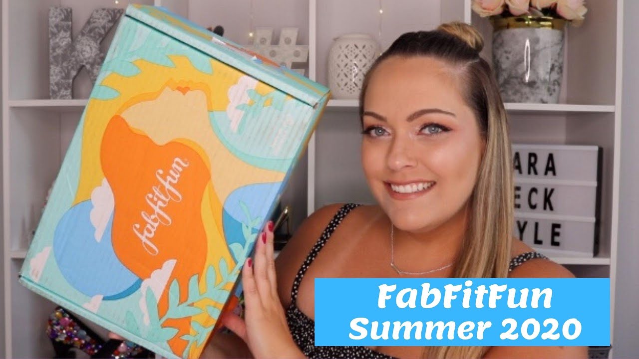 FabFitFun Summer Unboxing YouTube