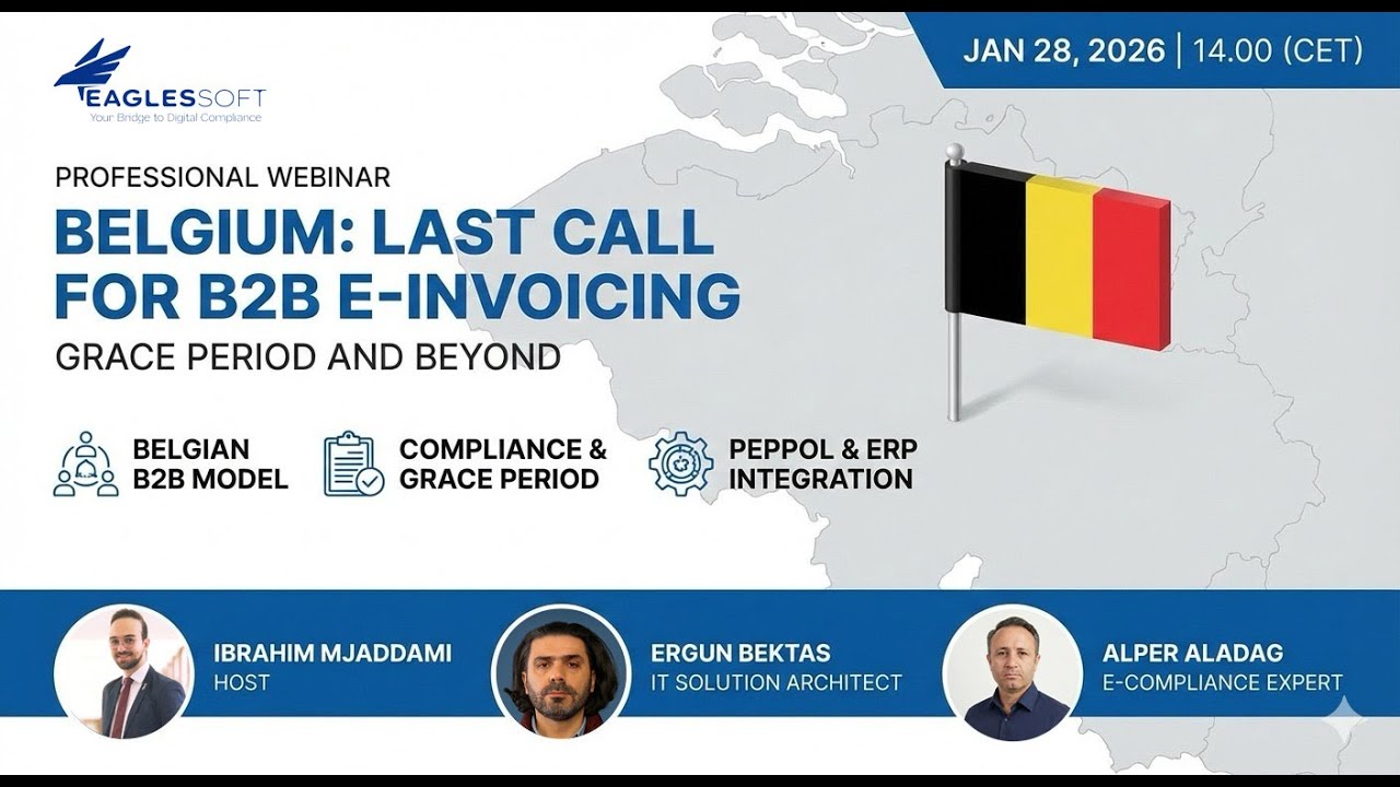 Belgium : Last Call for B2B E-Invoicing Grace Period and Beyond