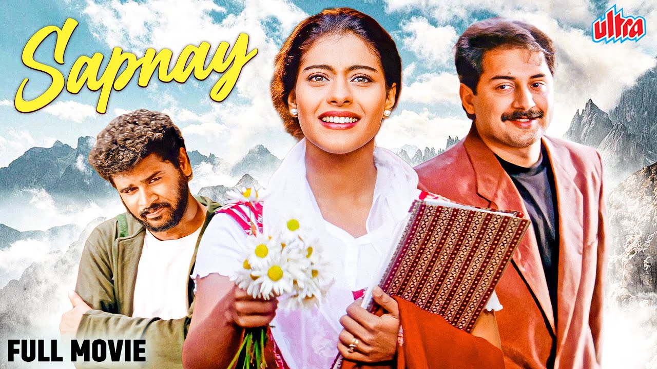 Sapnay 1997 Full Movie - Romantic Movie - Prabhudeva, Kajol, Arvind Swamy, A.R Rahman Minsara Kanavu