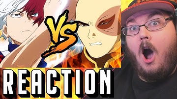 TODOROKI VS ZUKO RAP BATTLE | RUSTAGE ft. Zach Boucher REACTION!!!