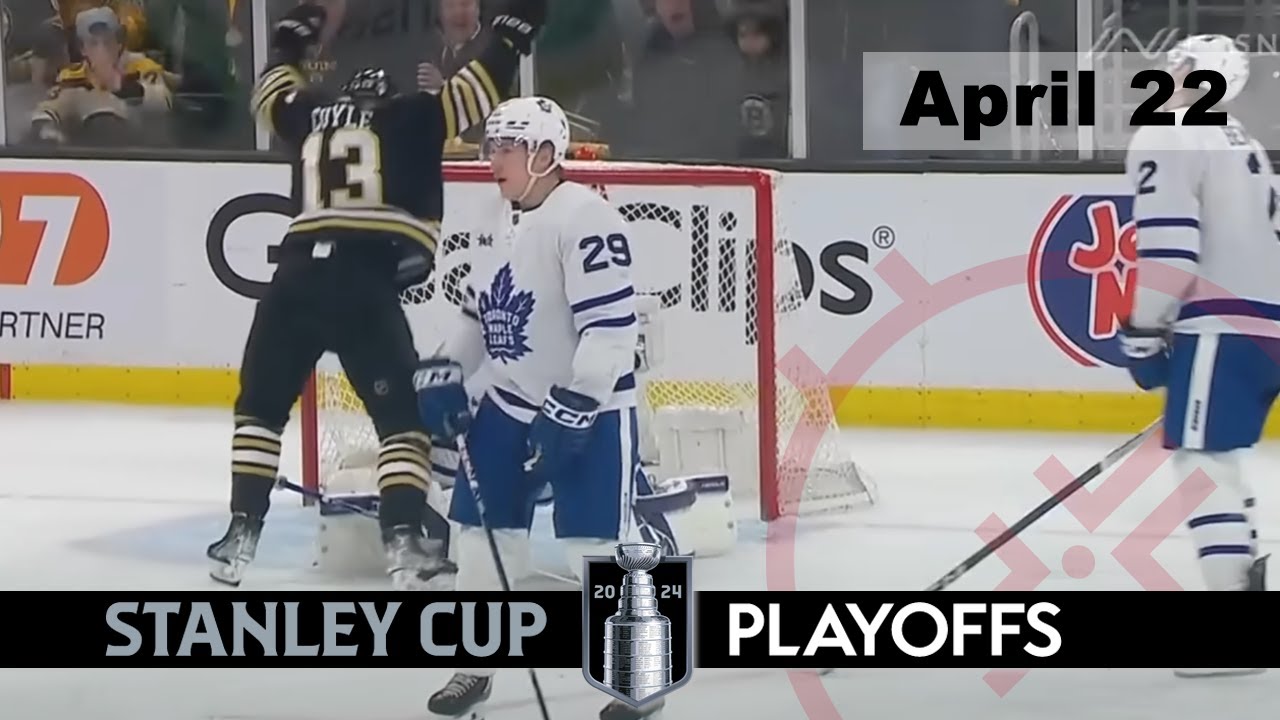 4/22 Stanley Cup Playoffs Bracket : NHL 2024