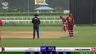 ICC CRICKET WORLD CUP CHALLENGE LEAGUE A  DENMARK vs QATAR screenshot 4