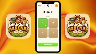 MathQuest Arena – The Ultimate Offline Math Game for Android | Brain Training & Educational Quiz screenshot 1