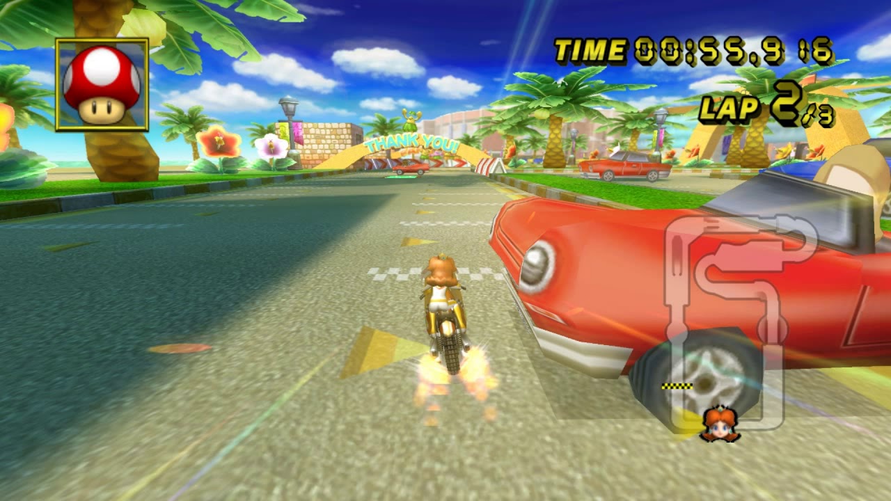 (TAS) Coconut Mall (No Ultra Shortcut - Mach Bike) - 1:29.444 - This is a tool-assisted speedrun (TAS).Played on SwareJonge's Dolphin 5.0 LUA Core v3.2.1.Tools used:slow-down, savestates,frame advance, TAS input, TAS code...